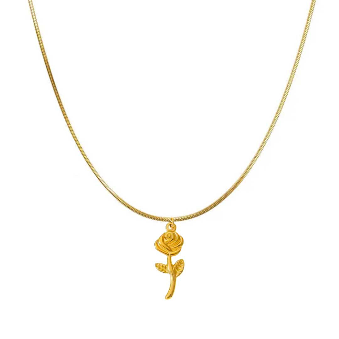 Rozarie Rose Necklace